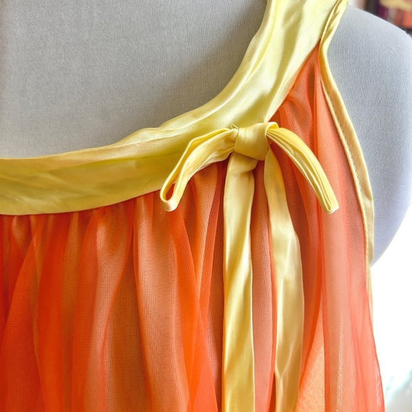 Vintage 1960s Slumber Suzy Sheer Nylon Babydoll Nightgown Camisole Top Pajamas - Picture 3 of 9